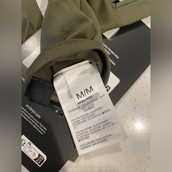 Arc’teryx RHO Glove new SizeM - Picture 6 of 10